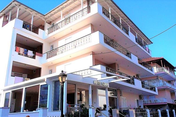 Siros Hotel Leptokaryá Ngoại thất bức ảnh